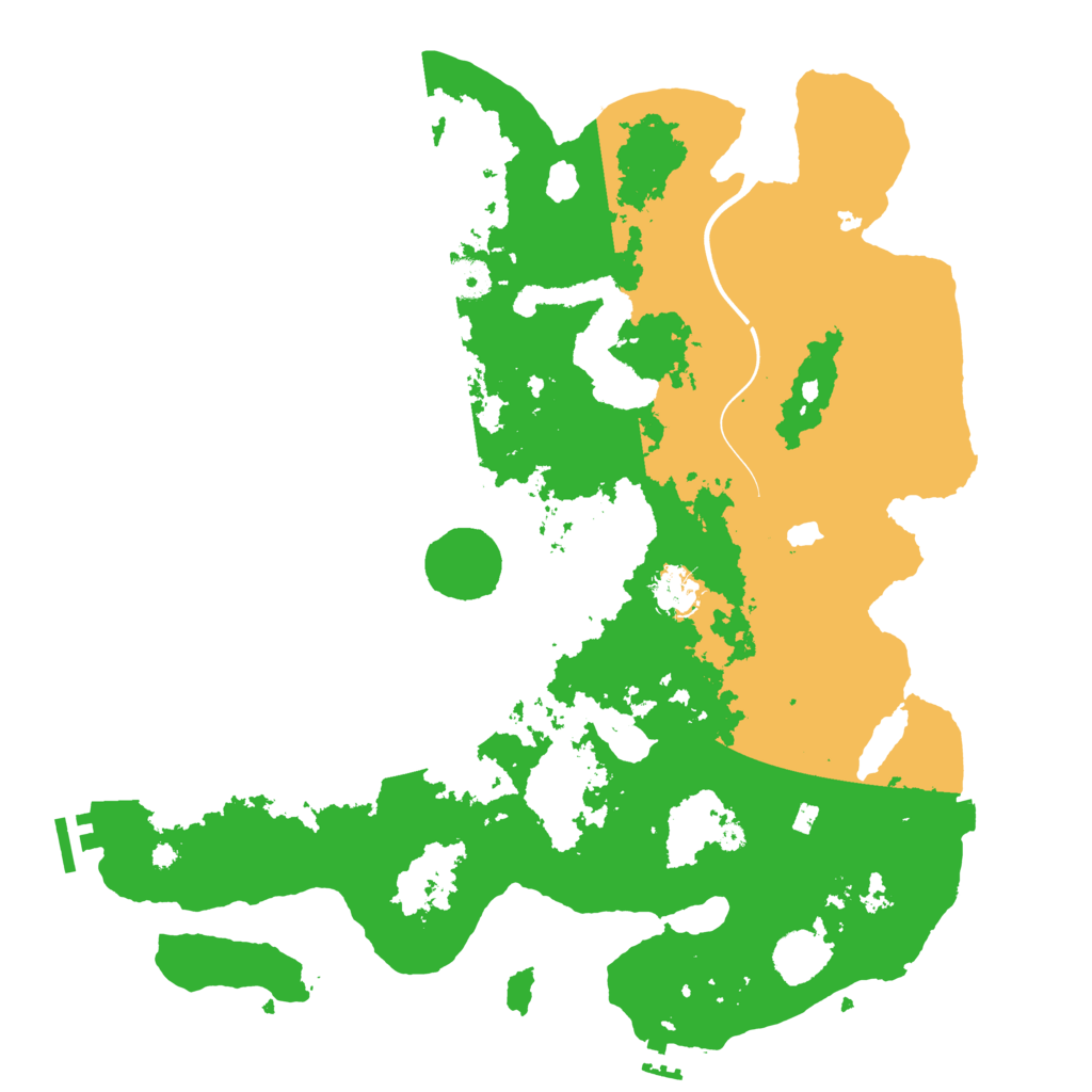 Biome Rust Map: Procedural Map, Size: 4000, Seed: 301826