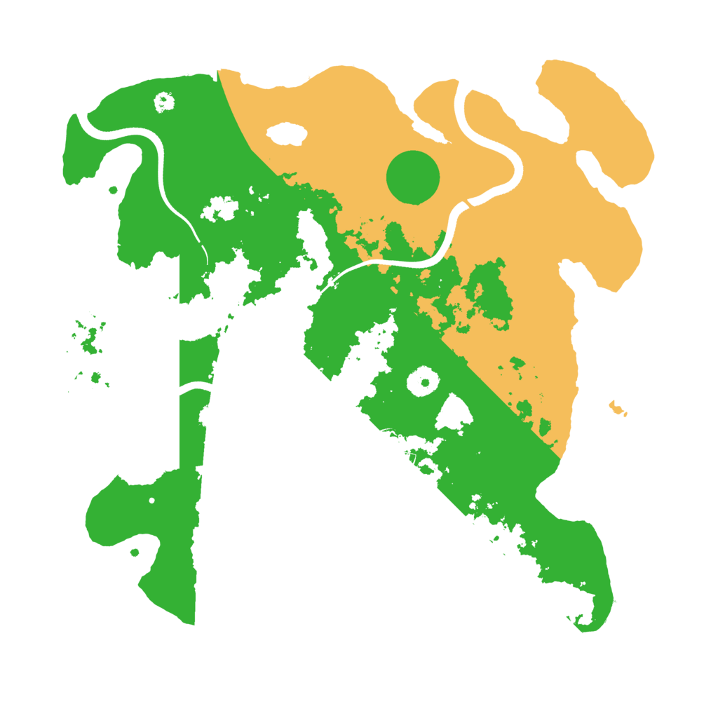 Biome Rust Map: Procedural Map, Size: 3550, Seed: 221333