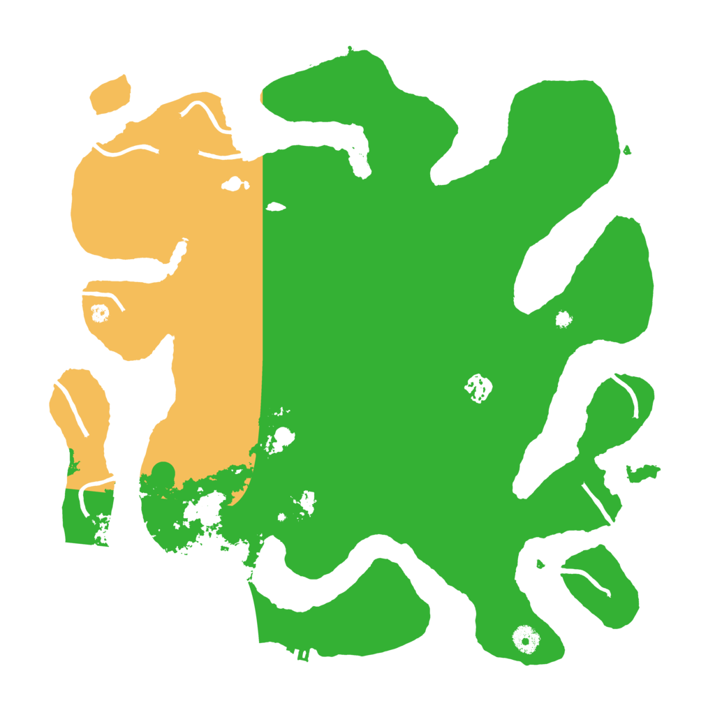 Biome Rust Map: Procedural Map, Size: 4000, Seed: 537584