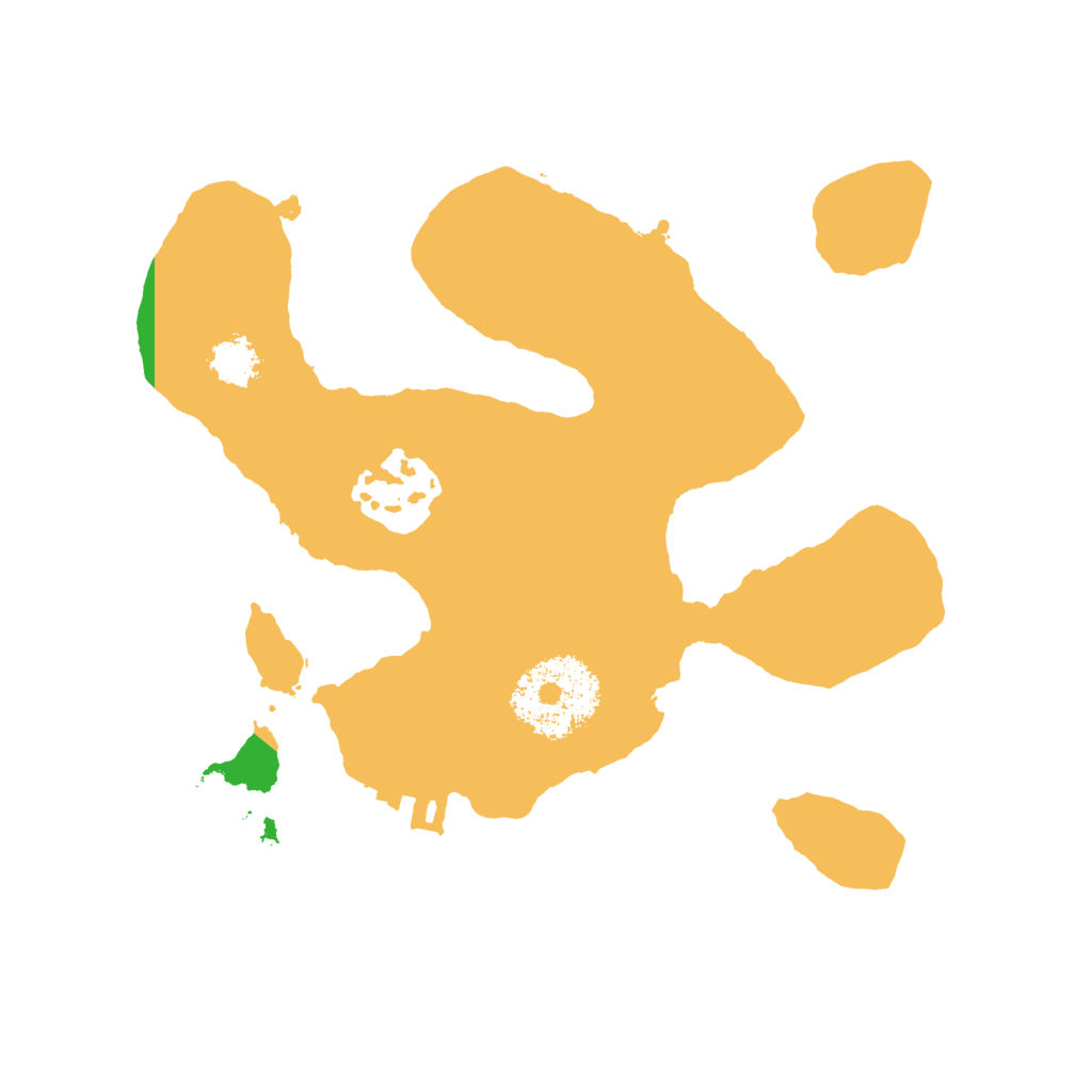 Biome Rust Map: Procedural Map, Size: 2000, Seed: 643488362