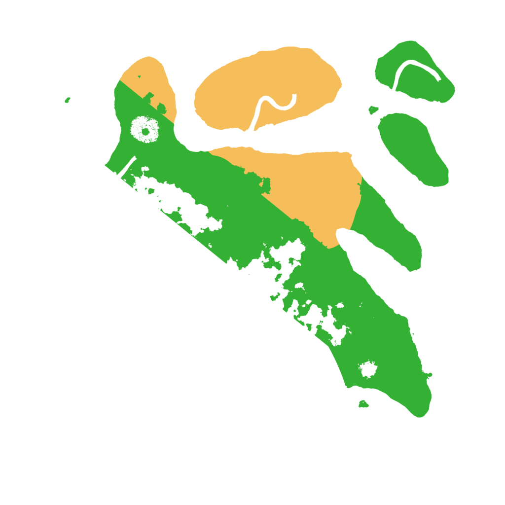 Biome Rust Map: Procedural Map, Size: 2750, Seed: 1005