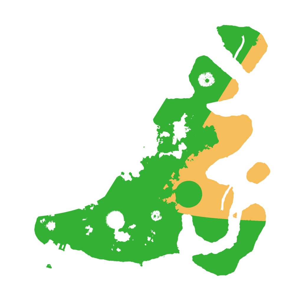 Biome Rust Map: Procedural Map, Size: 3000, Seed: 460709271