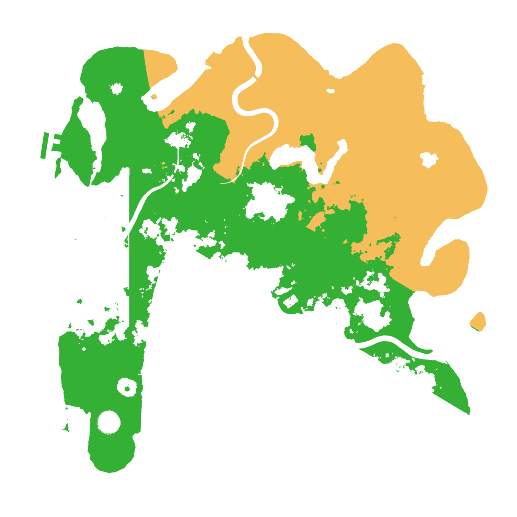Biome Rust Map: Procedural Map, Size: 4000, Seed: 1718285785