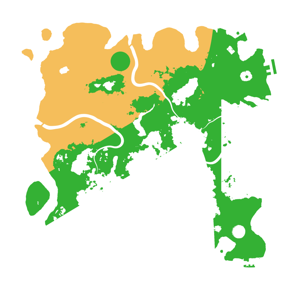 Biome Rust Map: Procedural Map, Size: 4000, Seed: 790334