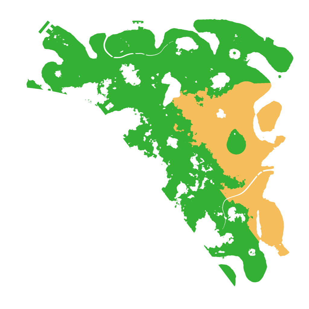 Biome Rust Map: Procedural Map, Size: 4250, Seed: 2143560742