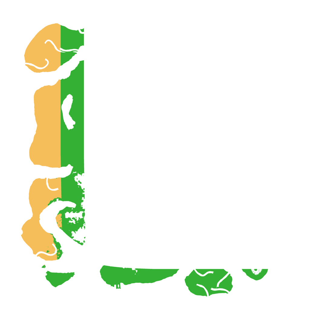 Biome Rust Map: Procedural Map, Size: 4200, Seed: 24605
