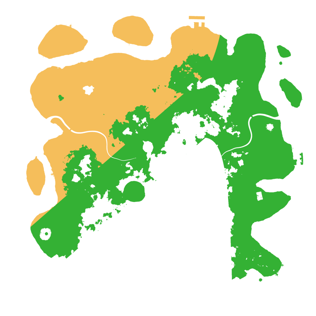 Biome Rust Map: Procedural Map, Size: 4000, Seed: 1650391680