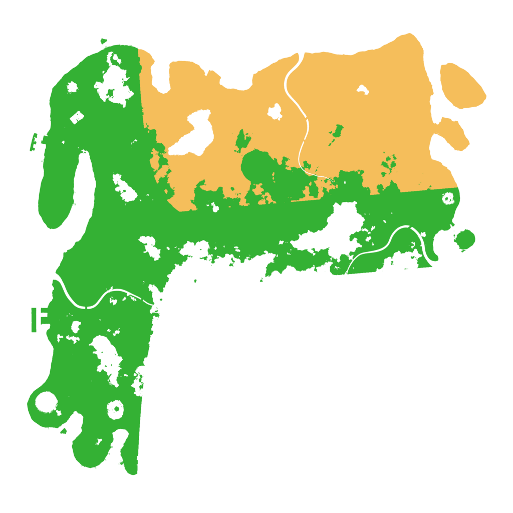 Biome Rust Map: Procedural Map, Size: 4250, Seed: 802020540