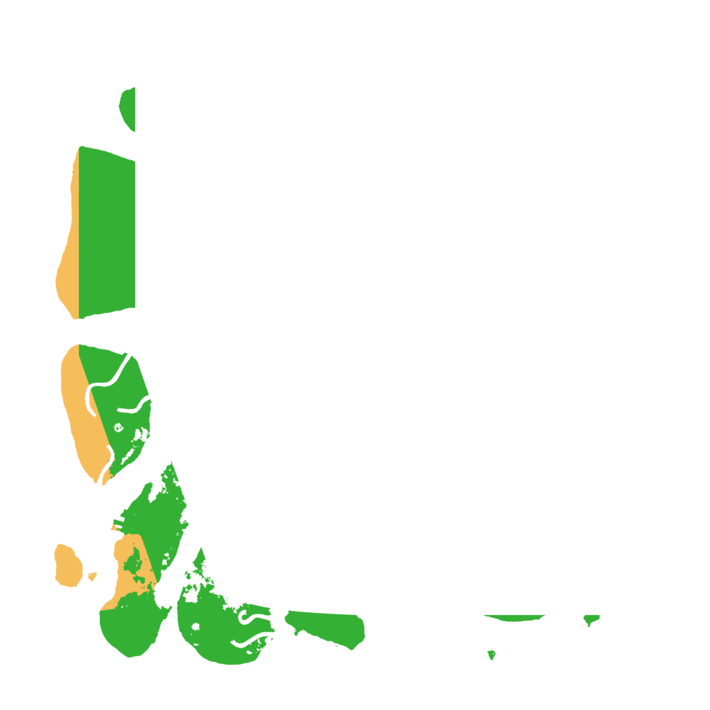 Biome Rust Map: Procedural Map, Size: 4000, Seed: 778987