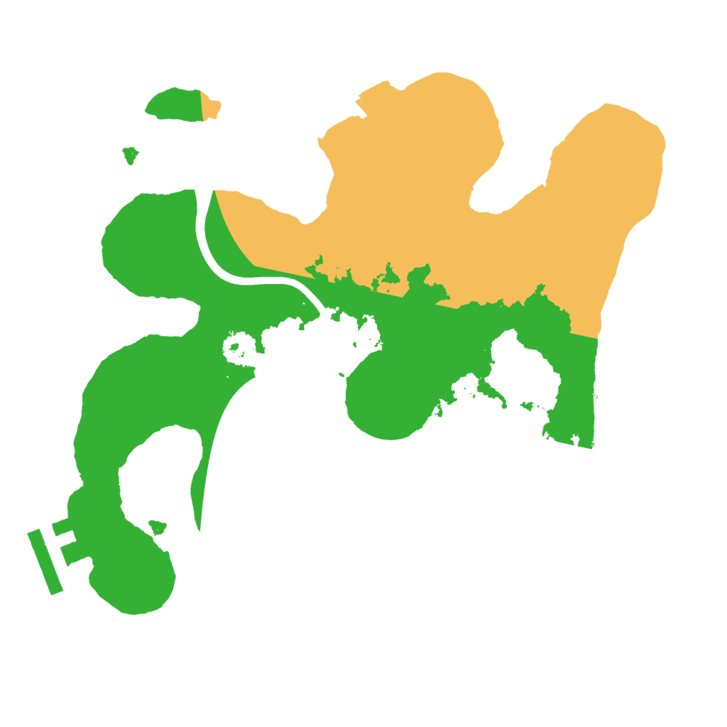 Biome Rust Map: Procedural Map, Size: 2206, Seed: 5675675