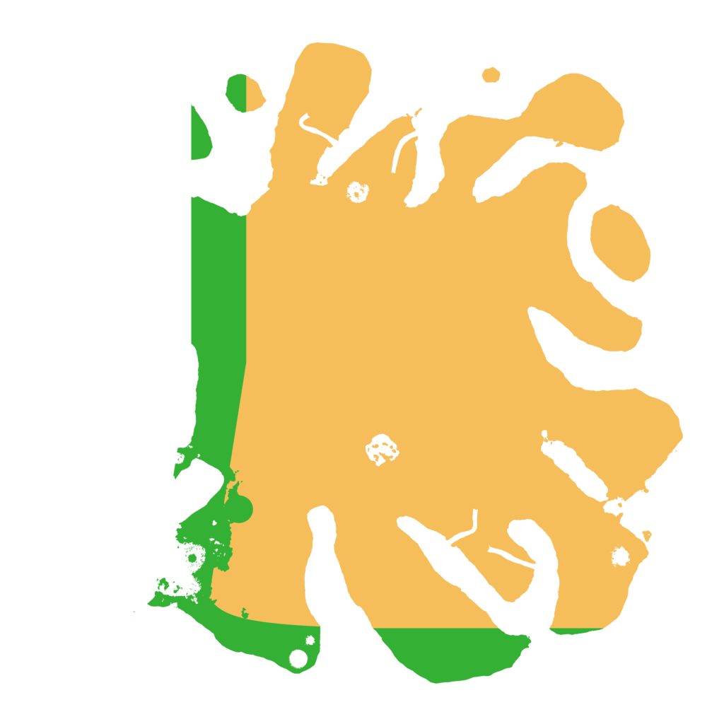 Biome Rust Map: Procedural Map, Size: 3500, Seed: 1774