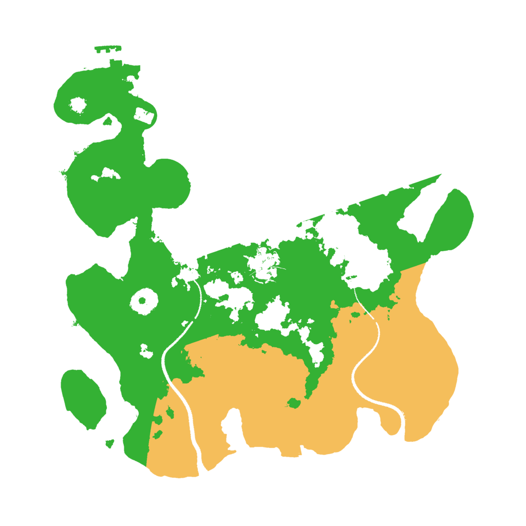 Biome Rust Map: Procedural Map, Size: 3000, Seed: 508767