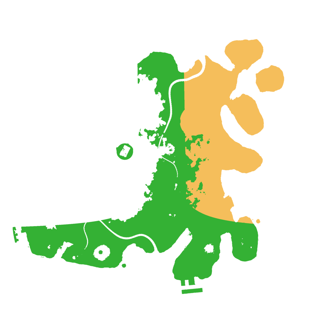 Biome Rust Map: Procedural Map, Size: 3000, Seed: 188248