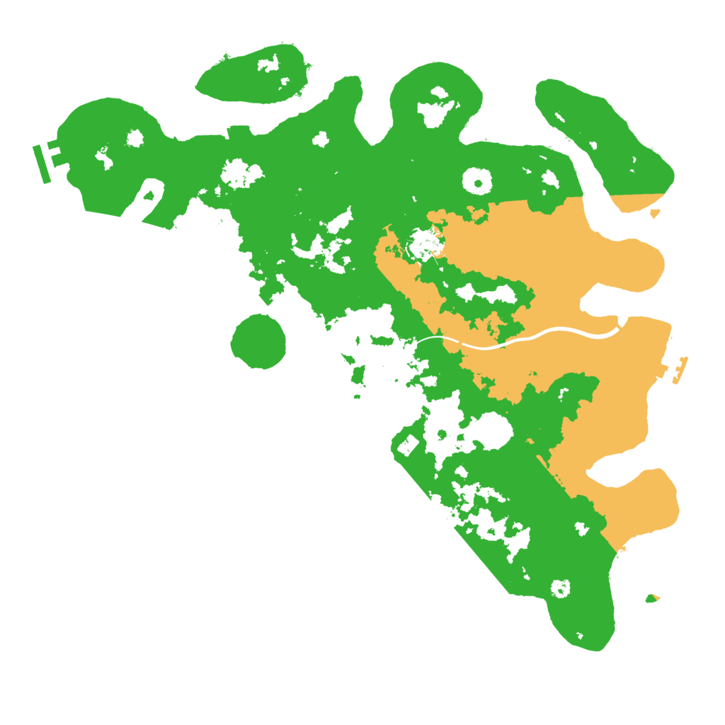 Biome Rust Map: Procedural Map, Size: 3750, Seed: 212495