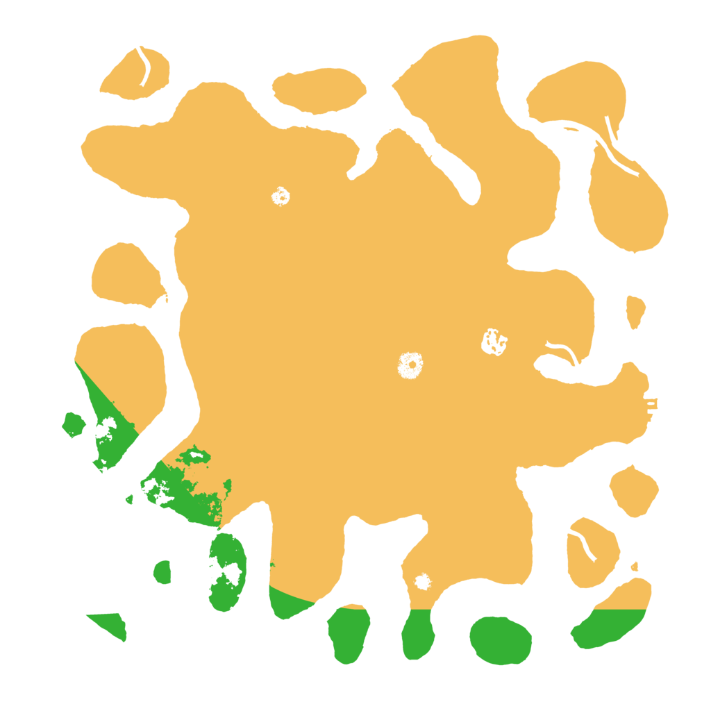 Biome Rust Map: Procedural Map, Size: 4050, Seed: 596520997