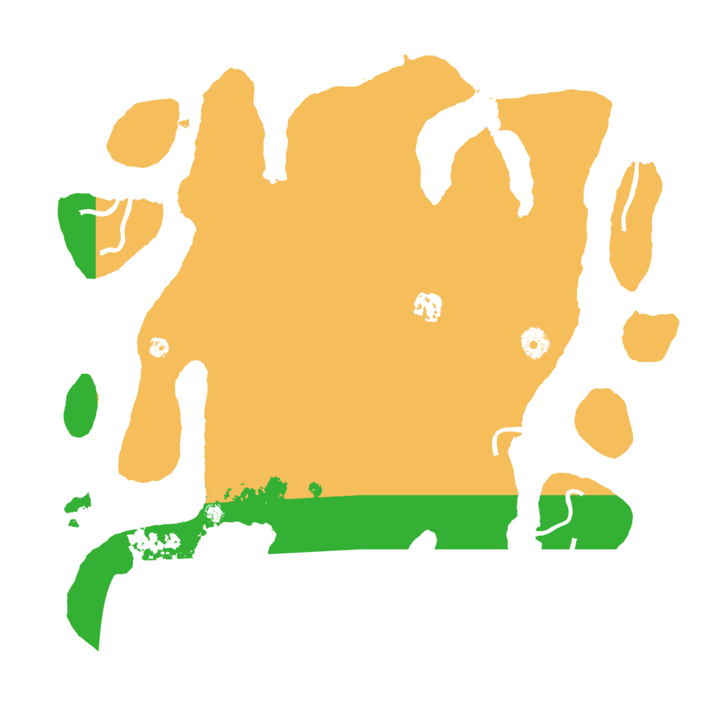 Biome Rust Map: Procedural Map, Size: 3700, Seed: 1773762211