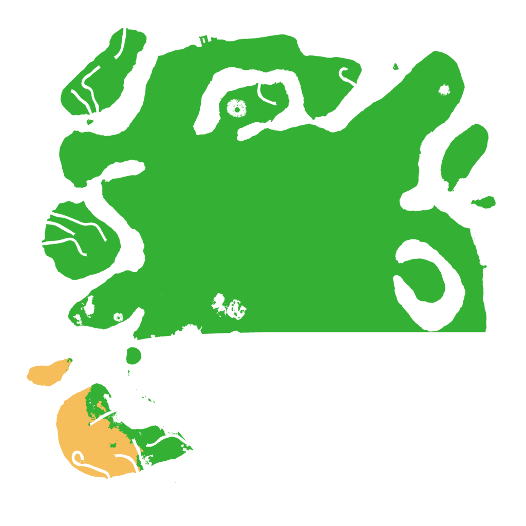 Biome Rust Map: Procedural Map, Size: 4168, Seed: 1337