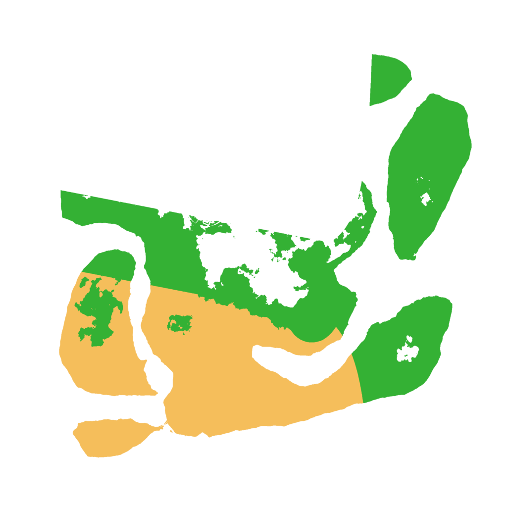 Biome Rust Map: Barren, Size: 3000, Seed: 11