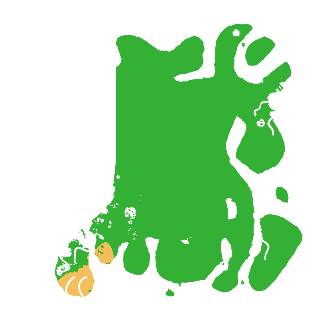 Biome Rust Map: Procedural Map, Size: 4000, Seed: 251580411