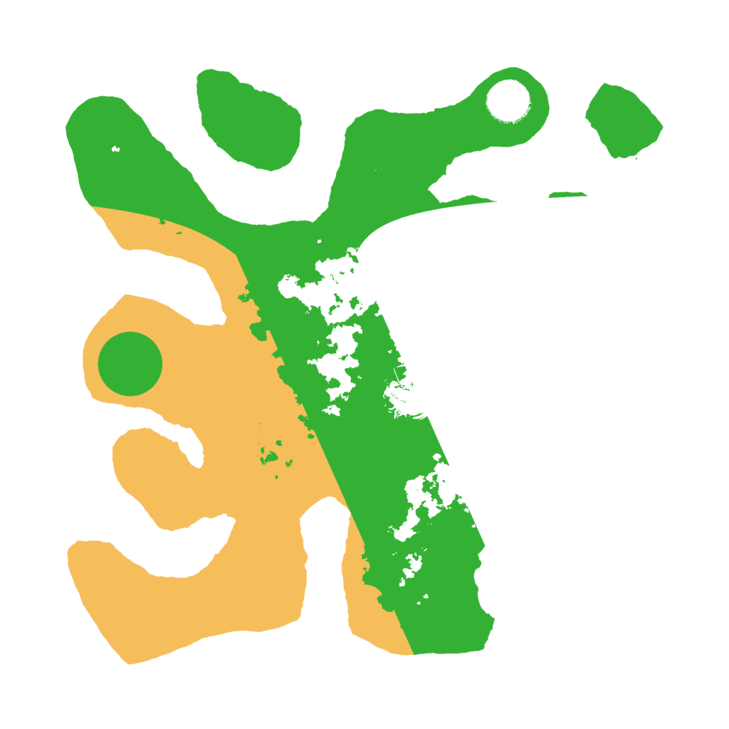 Biome Rust Map: Barren, Size: 3000, Seed: 815509195