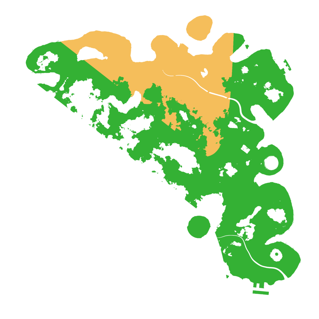 Biome Rust Map: Procedural Map, Size: 4000, Seed: 885027