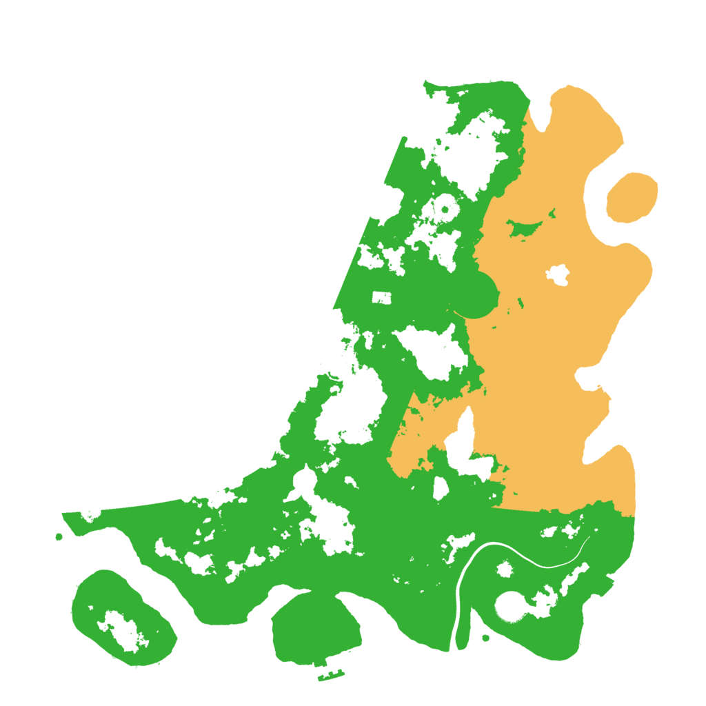 Biome Rust Map: Procedural Map, Size: 4000, Seed: 509571