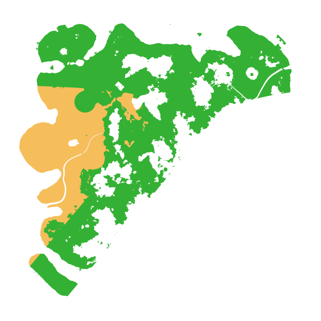 Biome Rust Map: Procedural Map, Size: 4000, Seed: 744519