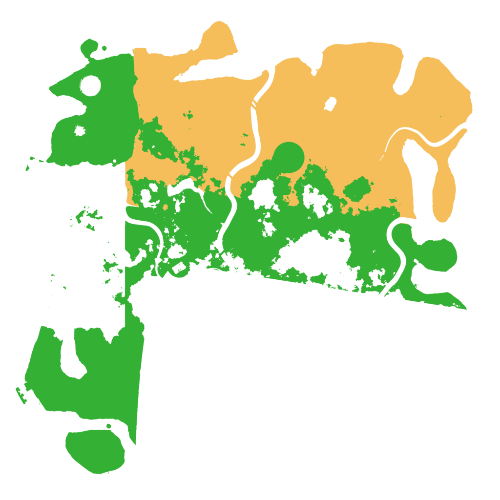 Biome Rust Map: Procedural Map, Size: 4250, Seed: 45058958