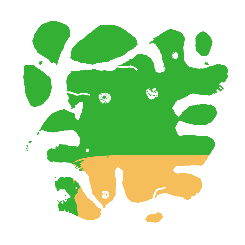 Biome Rust Map: Procedural Map, Size: 3100, Seed: 253