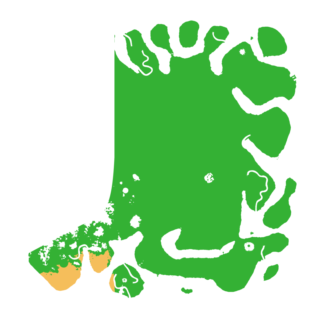 Biome Rust Map: Procedural Map, Size: 5000, Seed: 65174