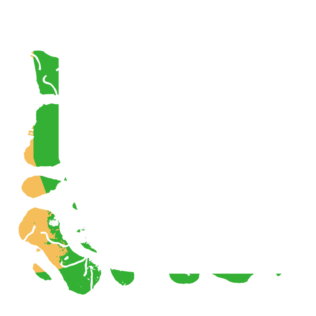 Biome Rust Map: Procedural Map, Size: 4000, Seed: 46254