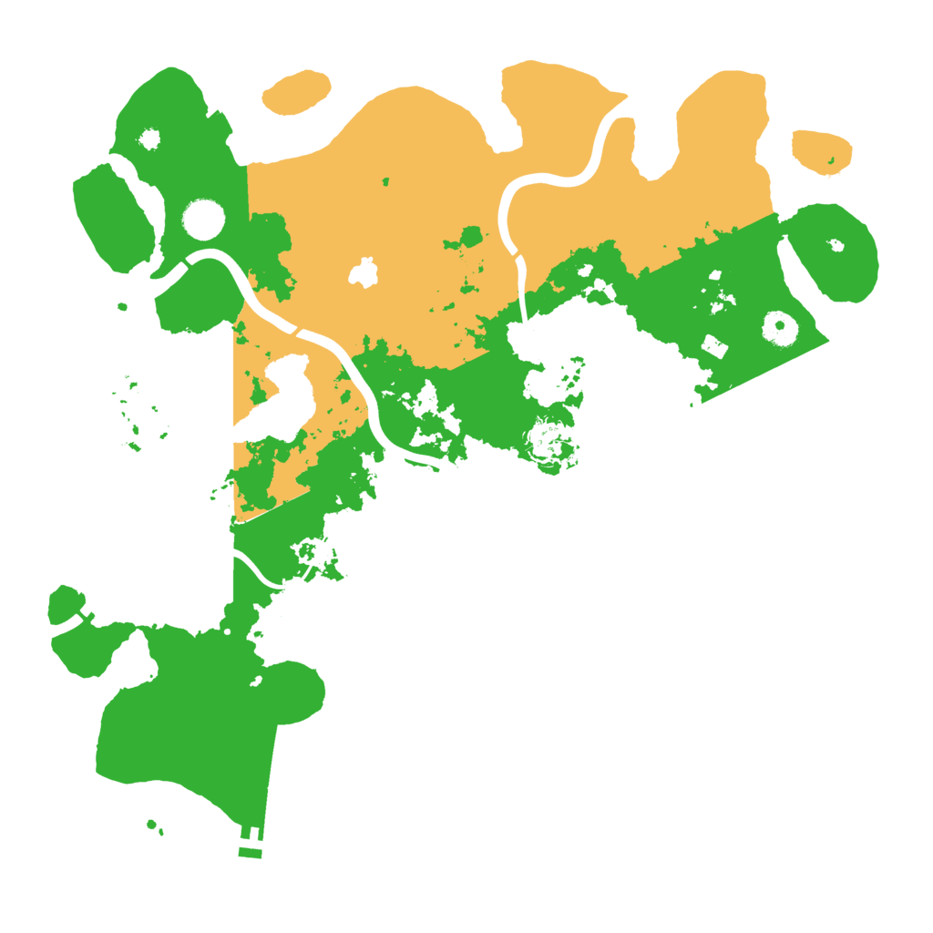 Biome Rust Map: Procedural Map, Size: 4000, Seed: 737237