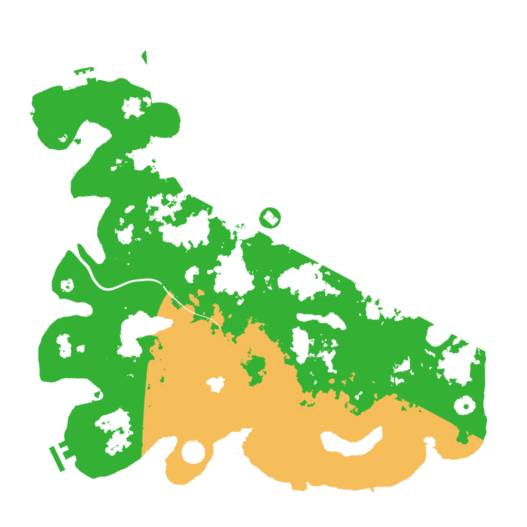 Biome Rust Map: Procedural Map, Size: 4000, Seed: 248418