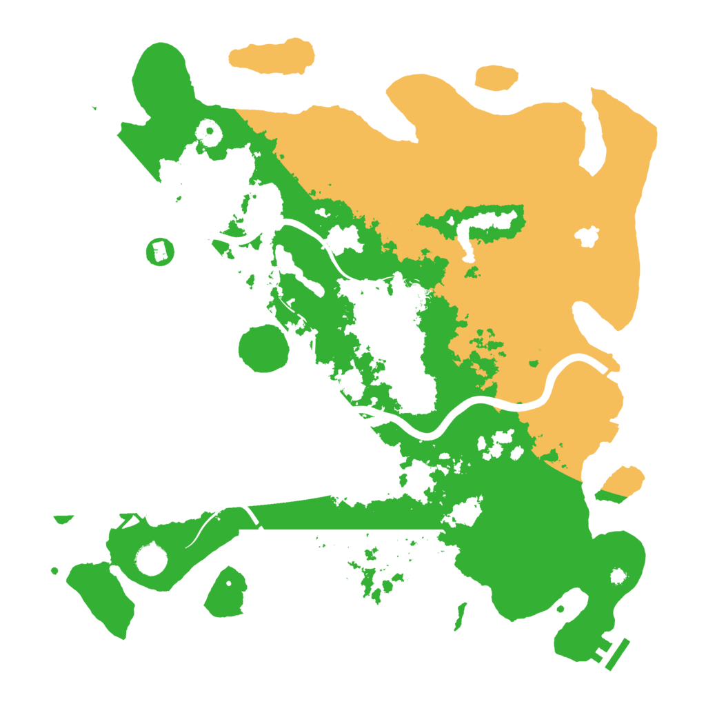 Biome Rust Map: Procedural Map, Size: 4000, Seed: 934907699