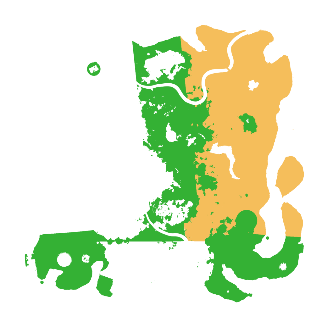 Biome Rust Map: Procedural Map, Size: 4000, Seed: 569685