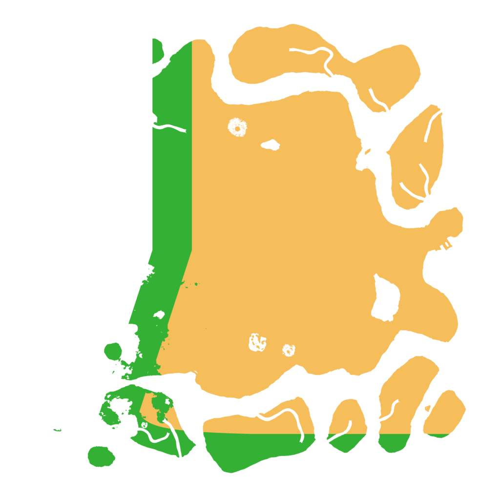 Biome Rust Map: Procedural Map, Size: 4000, Seed: 380554