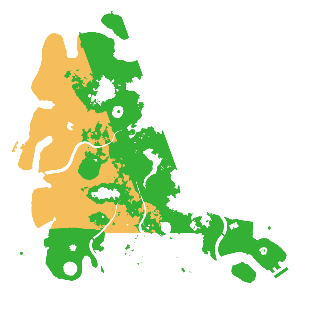 Biome Rust Map: Procedural Map, Size: 4000, Seed: 848313