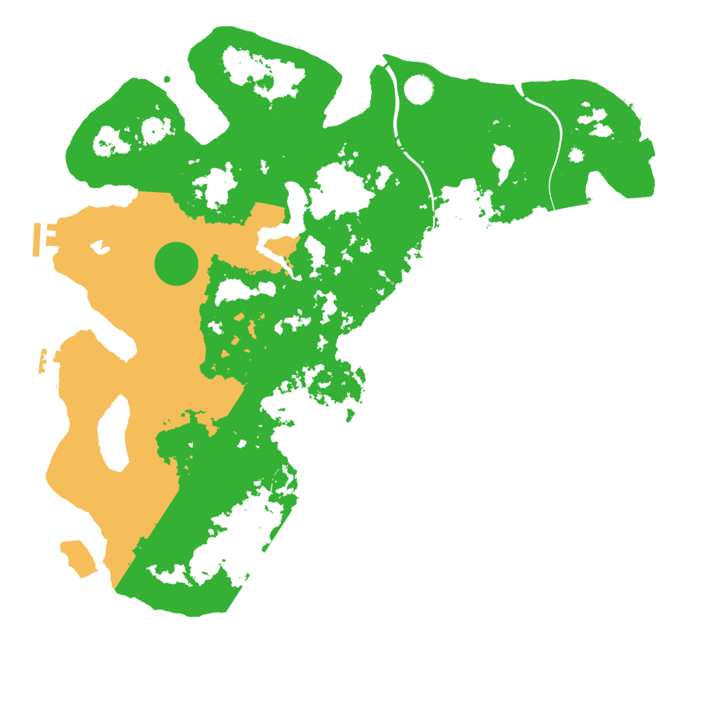 Biome Rust Map: Procedural Map, Size: 4250, Seed: 507402260