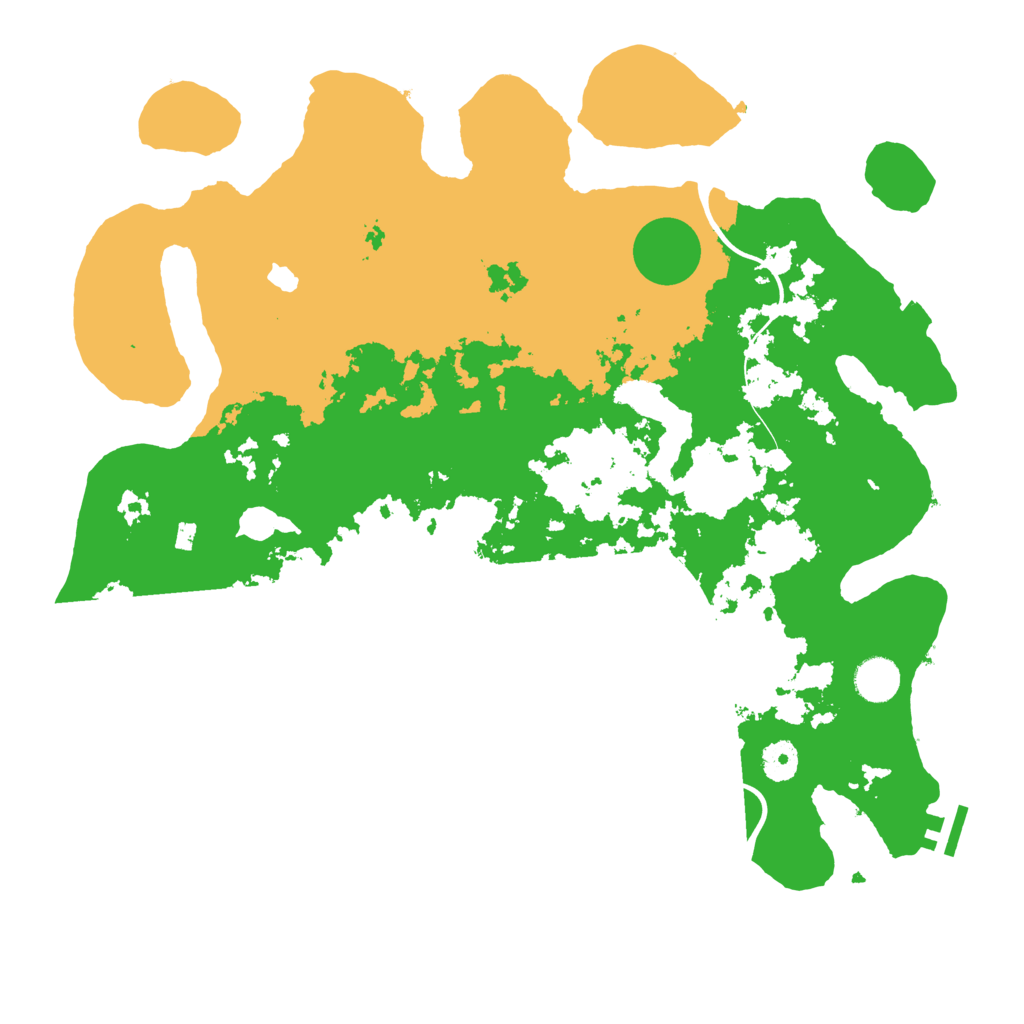 Biome Rust Map: Procedural Map, Size: 4000, Seed: 181723