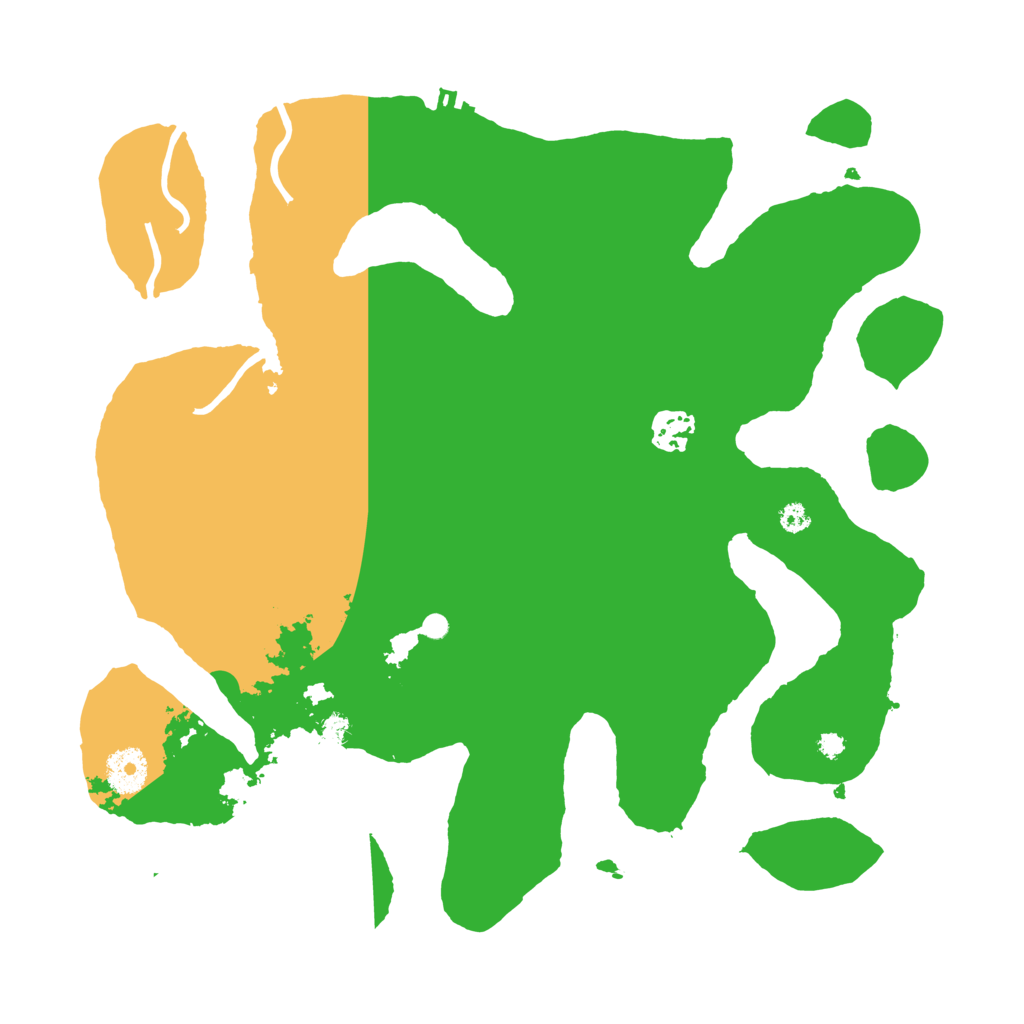 Biome Rust Map: Procedural Map, Size: 3500, Seed: 1412395519