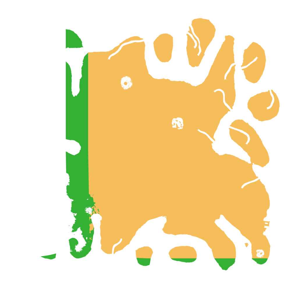 Biome Rust Map: Procedural Map, Size: 3700, Seed: 574989595
