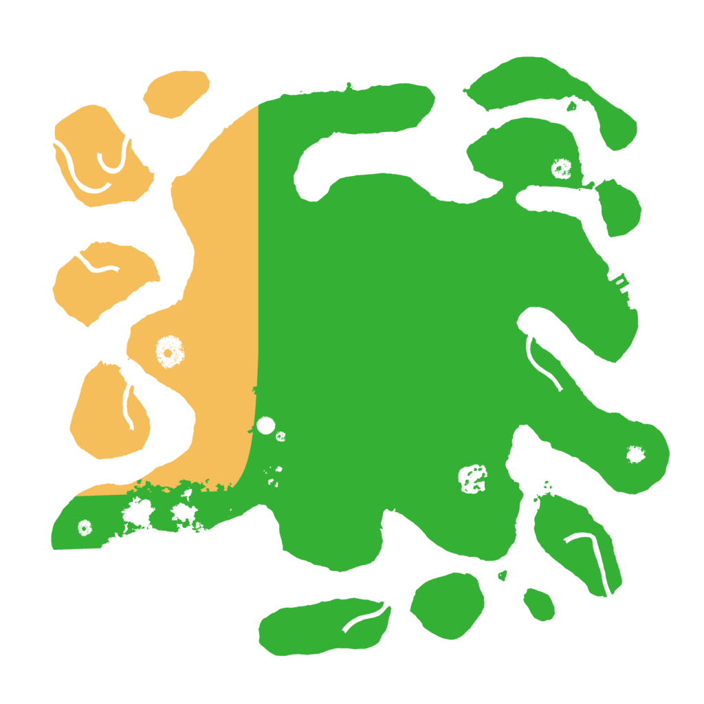 Biome Rust Map: Procedural Map, Size: 3500, Seed: 1081839157