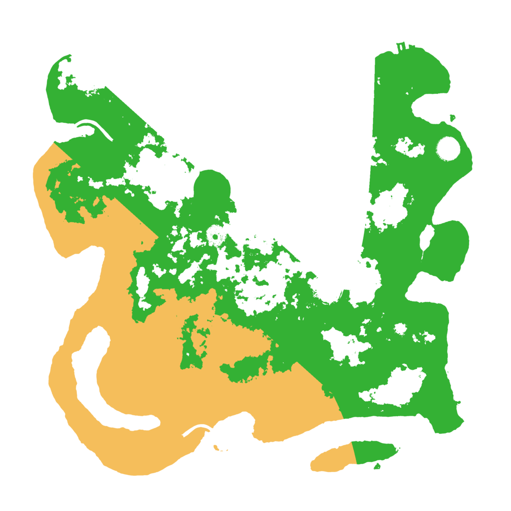 Biome Rust Map: Procedural Map, Size: 3800, Seed: 778289632