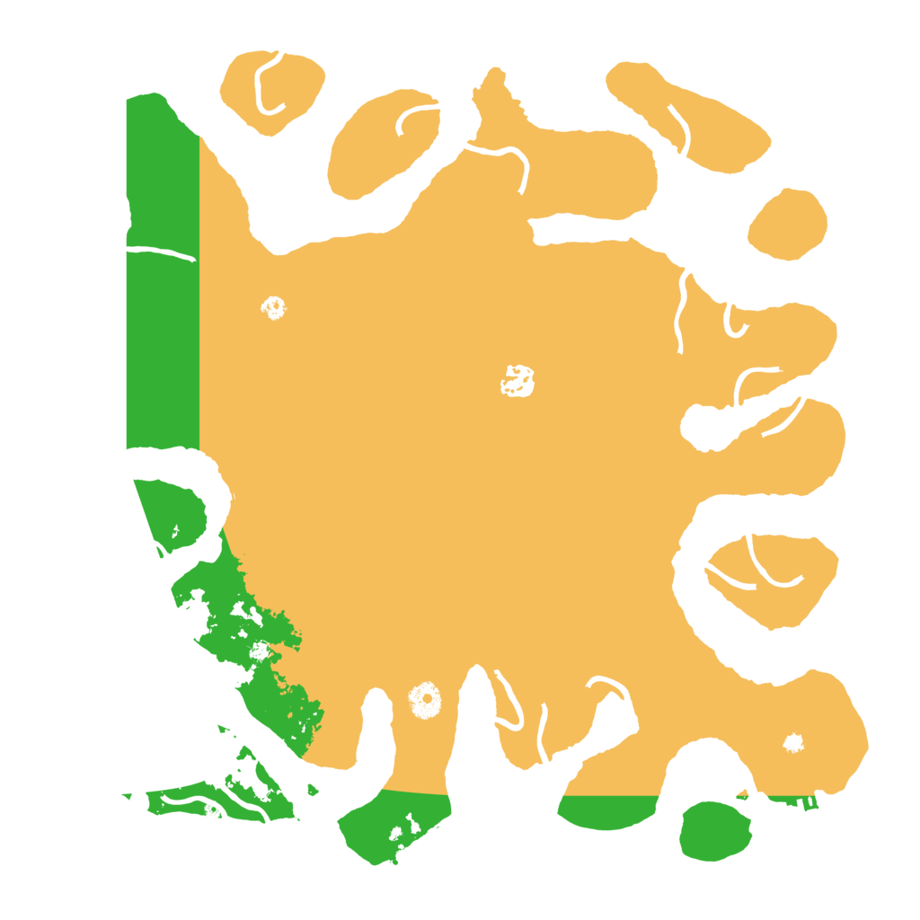 Biome Rust Map: Procedural Map, Size: 4000, Seed: 5499