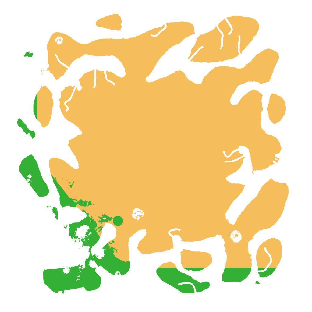 Biome Rust Map: Procedural Map, Size: 4050, Seed: 970178125