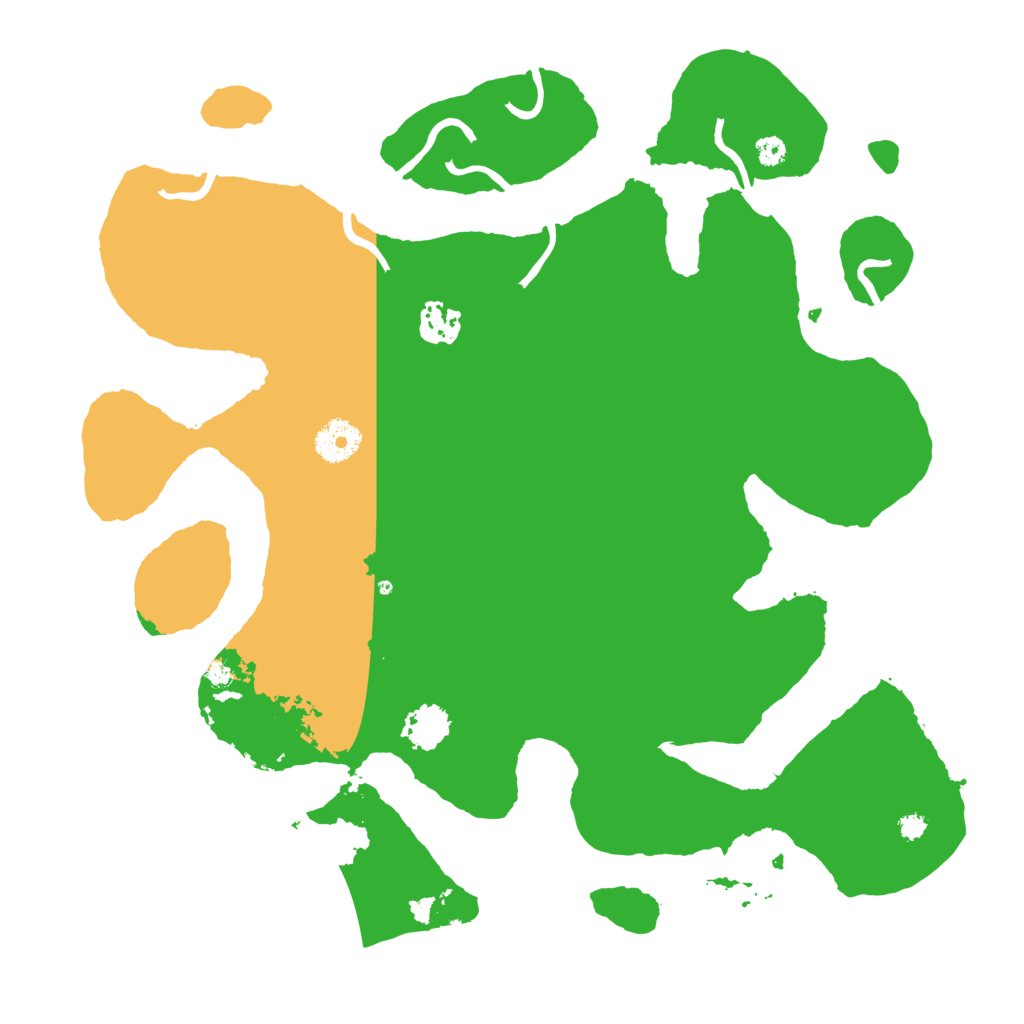 Biome Rust Map: Procedural Map, Size: 3550, Seed: 65784