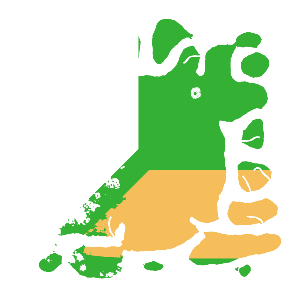 Biome Rust Map: Procedural Map, Size: 4000, Seed: 20210212