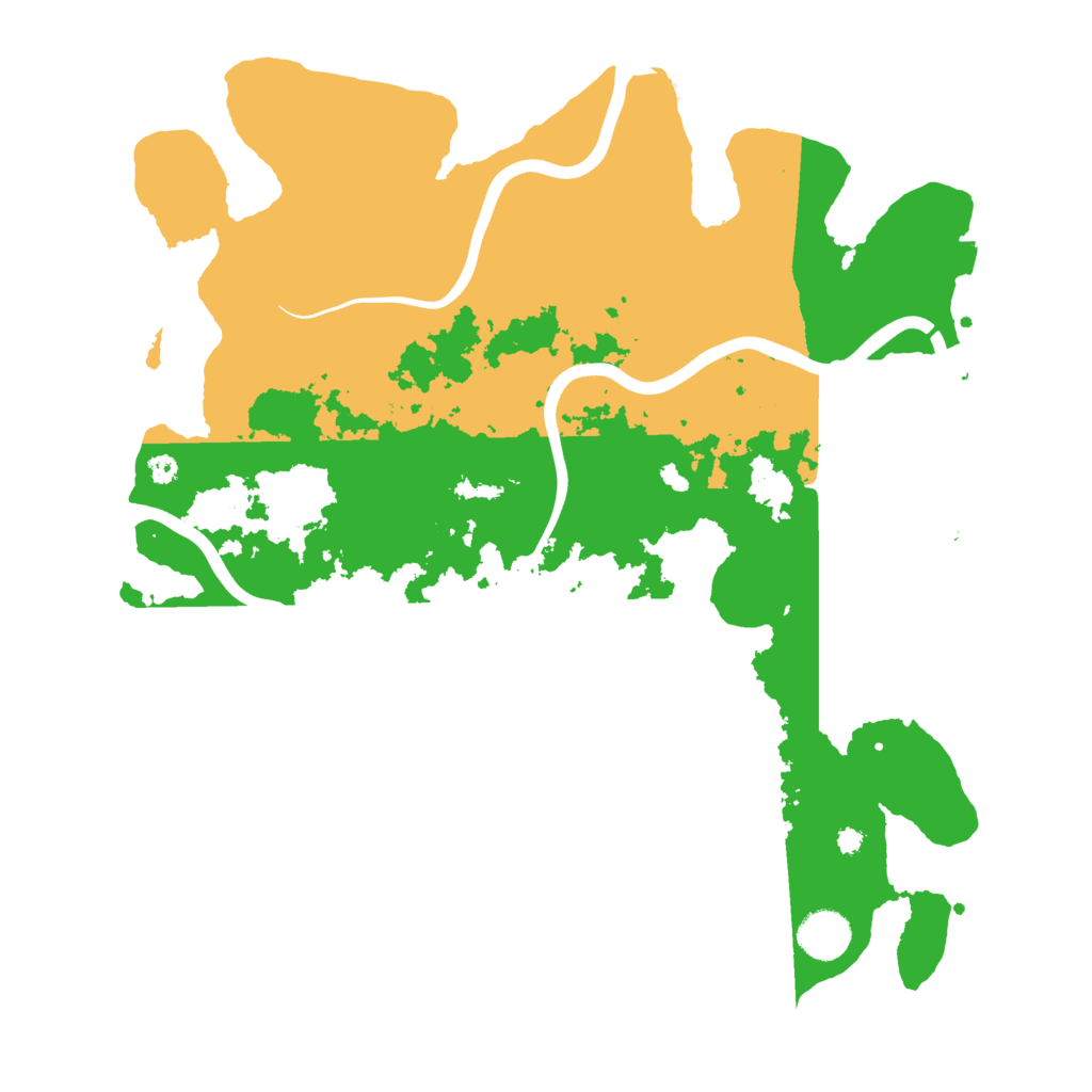 Biome Rust Map: Procedural Map, Size: 3800, Seed: 1568465