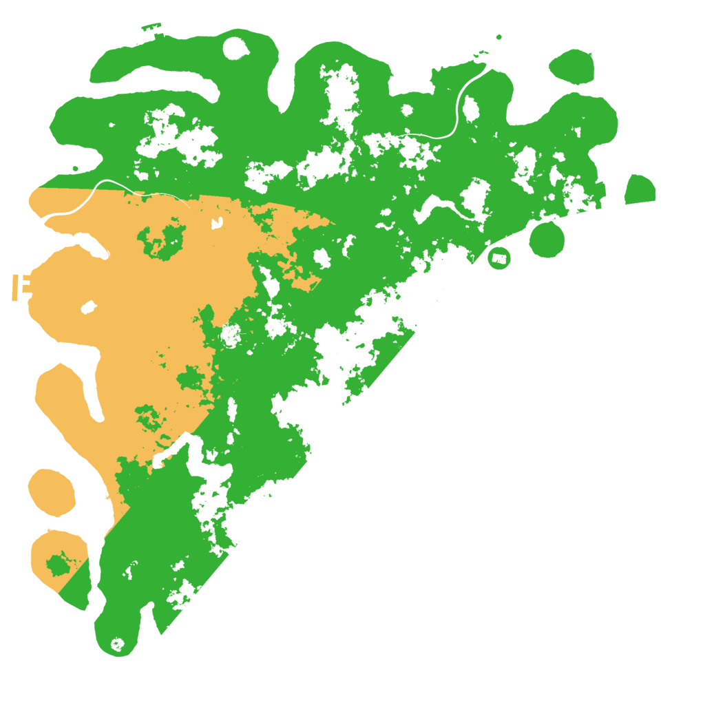 Biome Rust Map: Procedural Map, Size: 5420, Seed: 69420