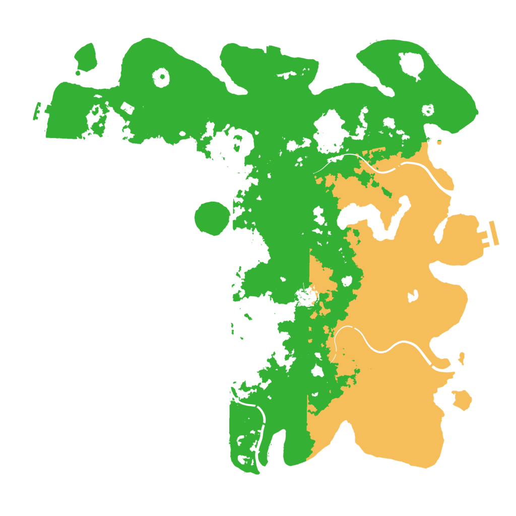 Biome Rust Map: Procedural Map, Size: 4250, Seed: 508288124